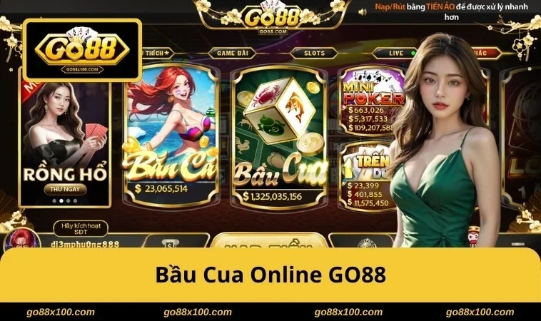 Bầu cua online tại GO88