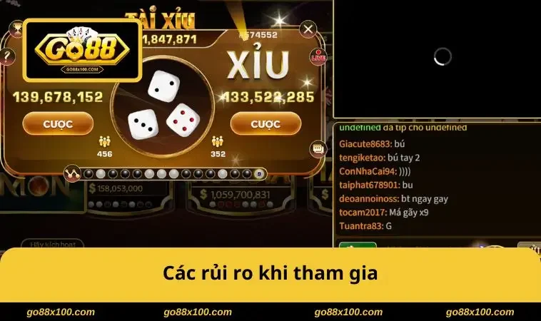 Tài Xỉu MD5 – Khi Công Nghệ MD5 Nâng Tầm Trò Chơi Tài Xỉu 3845 Các rủi ro khi tham gia