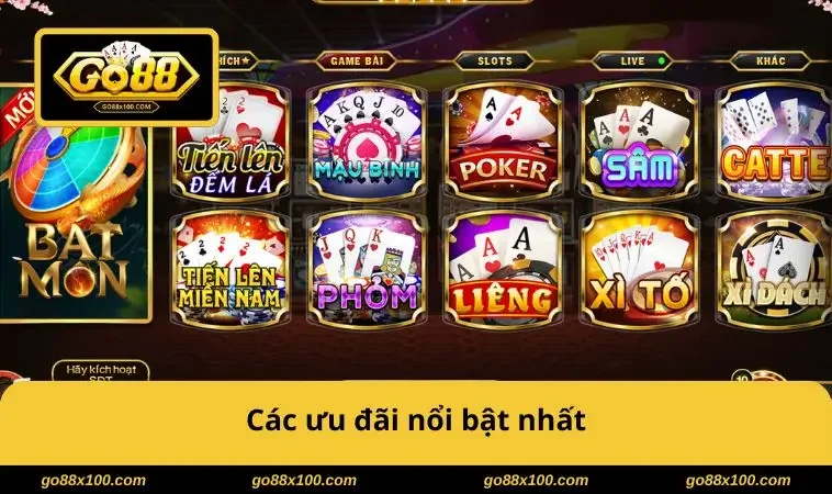 Các ưu đãi nổi bật nhất