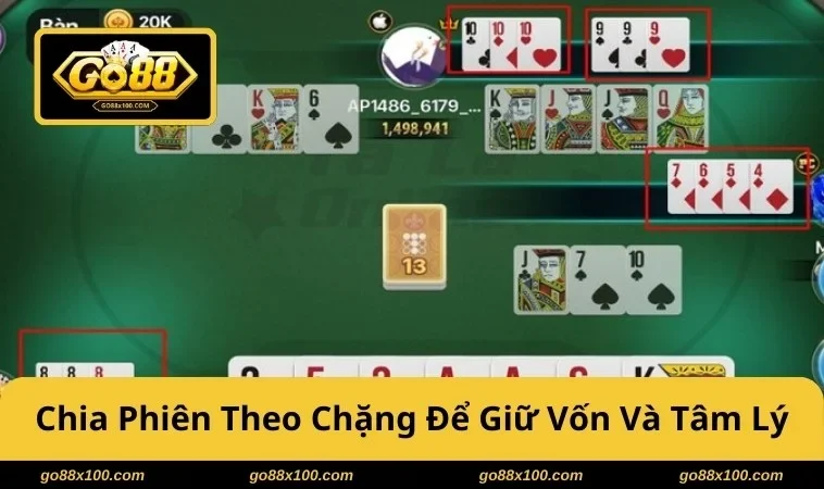 Chia phiên theo chặng giúp giữ vốn và tâm lý ổn định