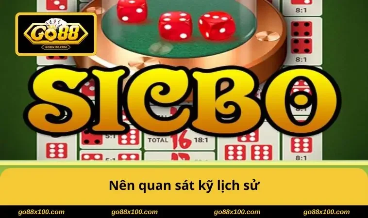 Nên quan sát kỹ lịch sử 