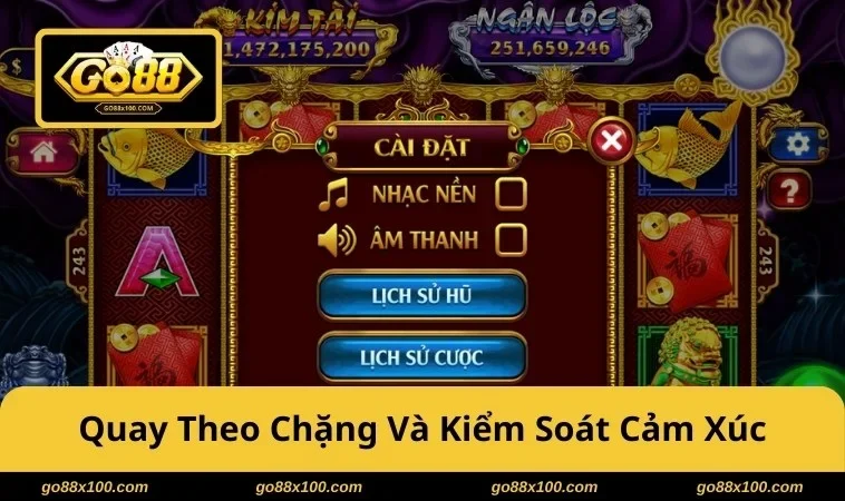 Chia phiên quay theo chặng giúp kiểm soát cảm xúc