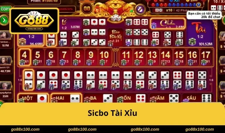 Sicbo tài xỉu